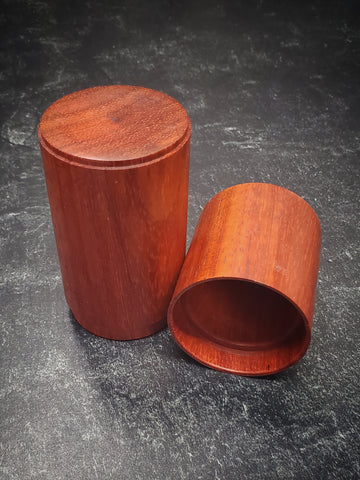 Lidded Box - Padauk Wood