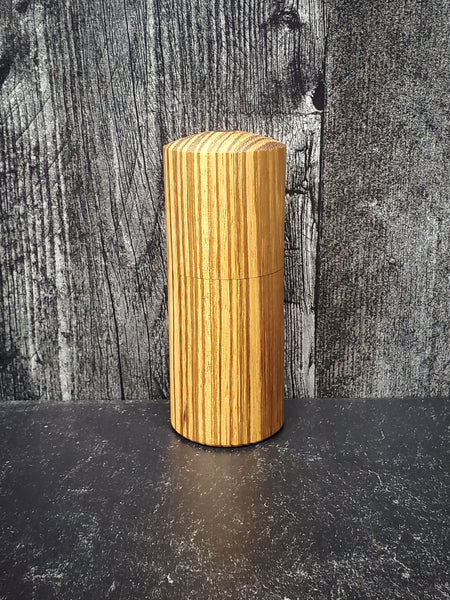 Lidded Box - Zebra Wood