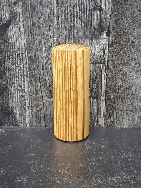 Lidded Box - Zebra Wood