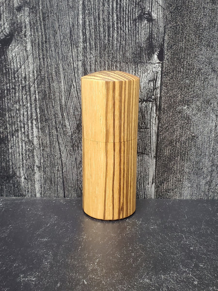 Lidded Box - Zebra Wood