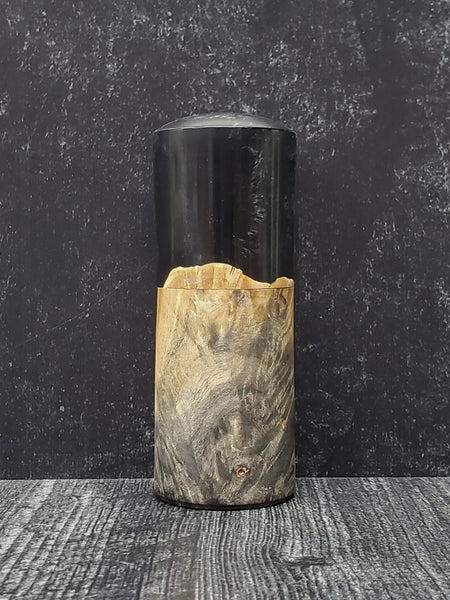 Lidded Box - California Buckeye Burl and Resin Hybrid