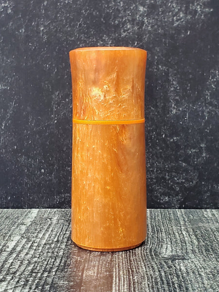 Lidded Box - Copper Pigmented Resin