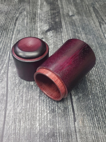 Lidded Box - Purple Heart Wood