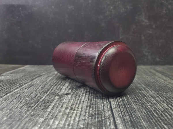 Lidded Box - Purple Heart Wood