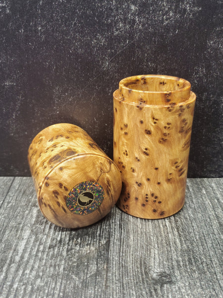 Lidded Box - Thuya Burl