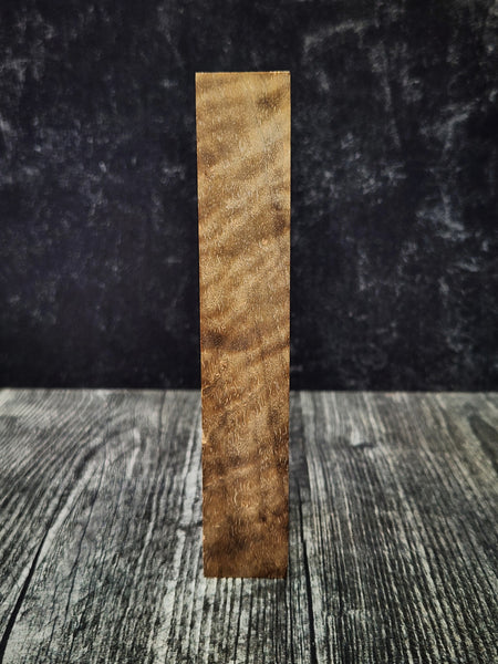 Wa Handle/Pen Blank - Stabilized California Bastogne Walnut - Curly Figure