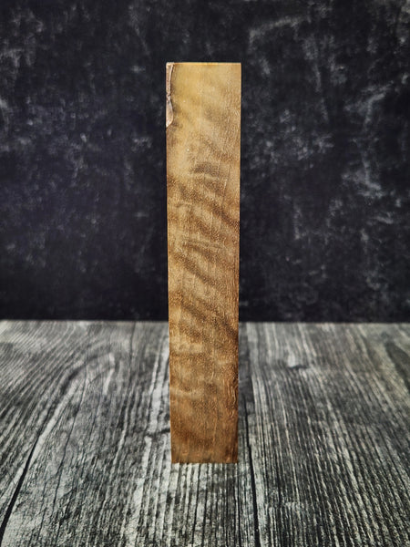 Wa Handle/Pen Blank - Stabilized California Bastogne Walnut - Curly Figure