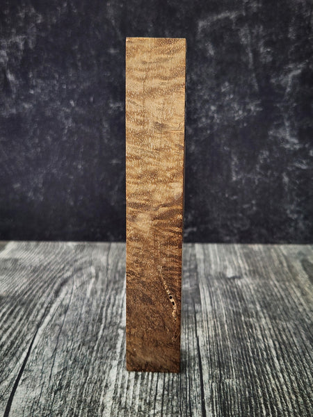 Wa Handle/Pen Blank - Stabilized California Bastogne Walnut - Curly Figure