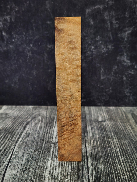 Wa Handle/Pen Blank - Stabilized California Bastogne Walnut - Curly Figure