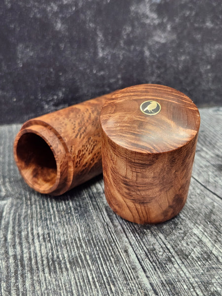 Lidded Box - Old Growth California Redwood Lace Burl