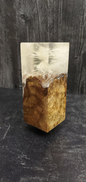 Stabilized Amboyna Burl Ocean Hybrid Blank